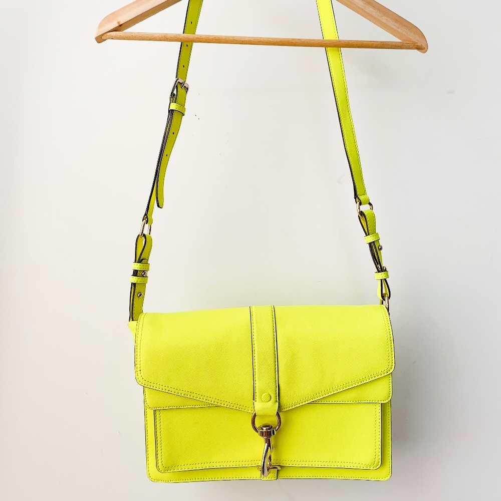REBECCA MINKOFF Lime Green Purse